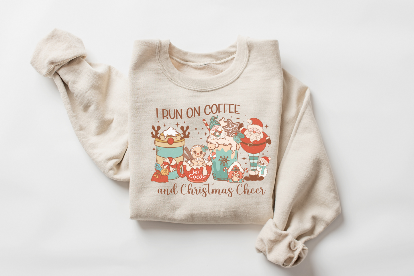 Christmas Coffee and Christmas Cheer Sweatshirt