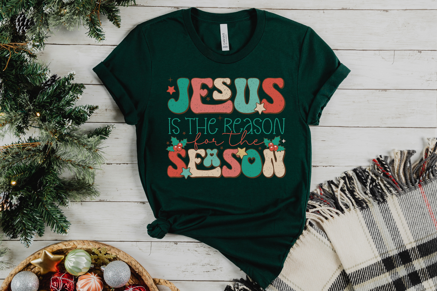 Christmas Reason for the Season Graphic Tee