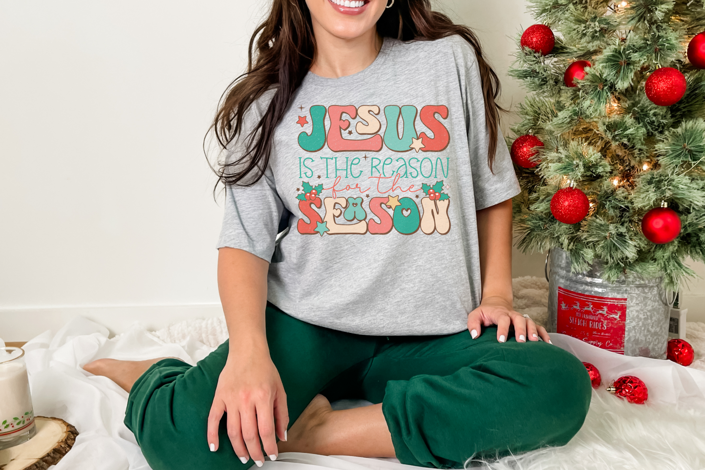 Christmas Reason for the Season Graphic Tee