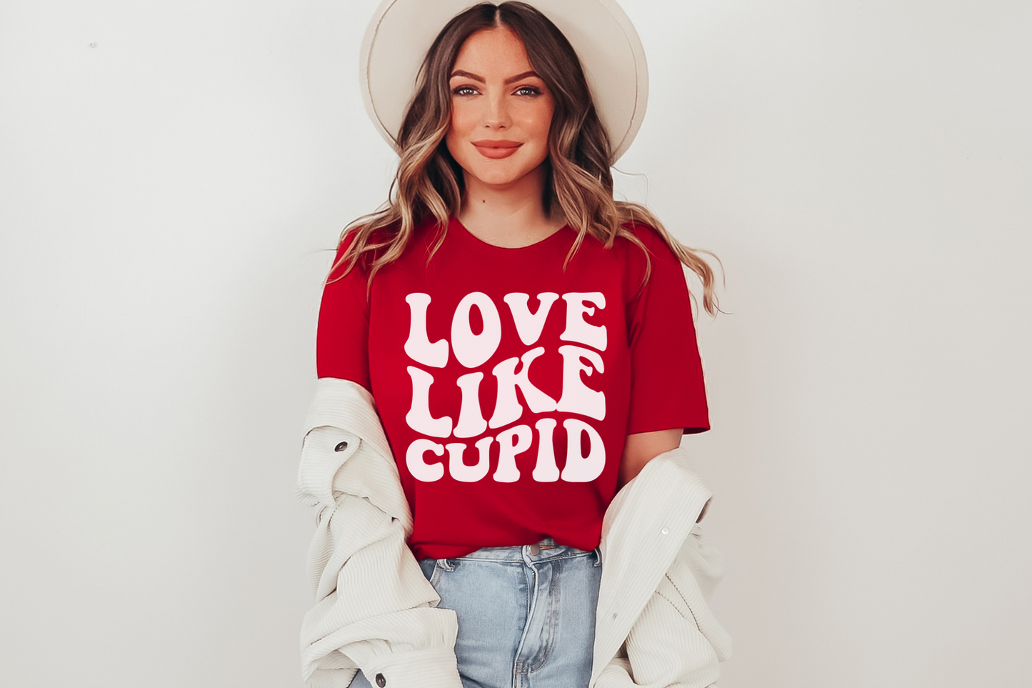 Valentine's Day Love Like Cupid Graphic Tee