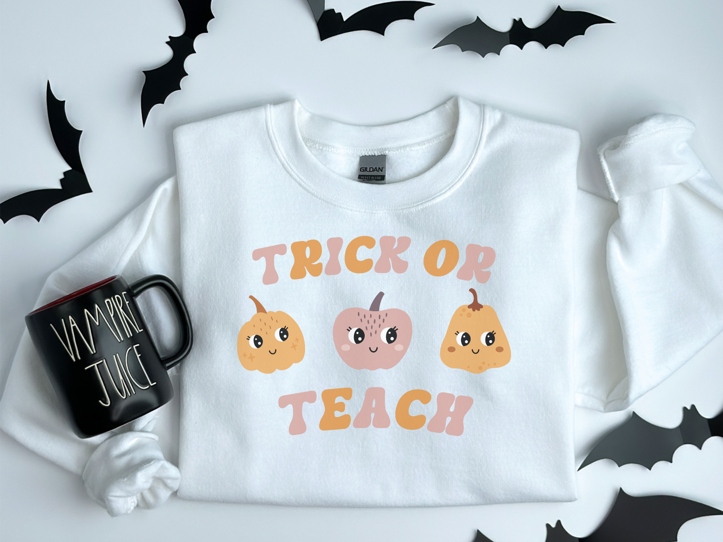 Halloween Trick or Teach Sweatshirt