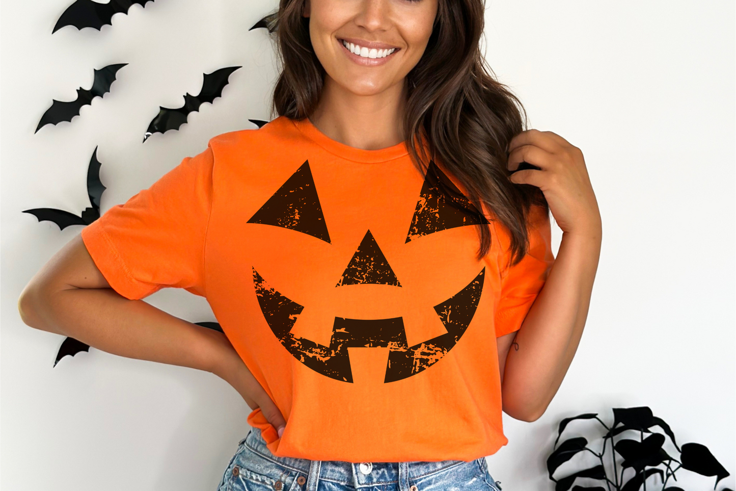 Halloween Jack o Lantern Graphic Tee