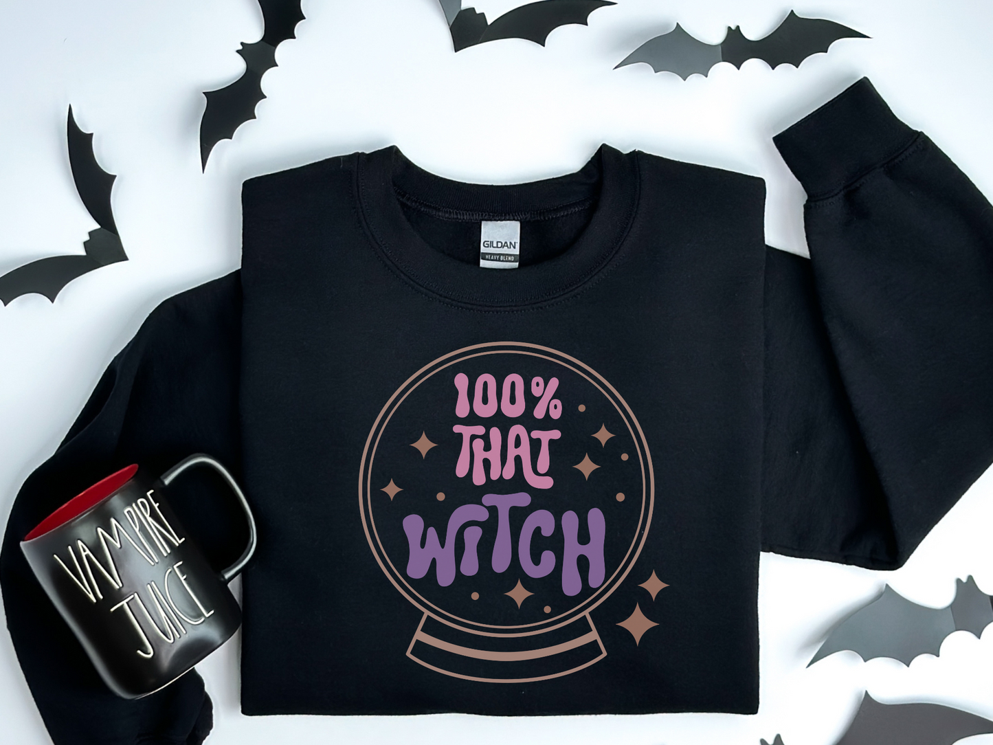 Halloween 100% That Witch Sweatshirt