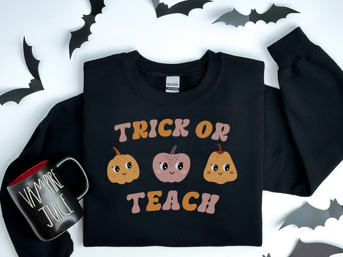 Halloween Trick or Teach Sweatshirt