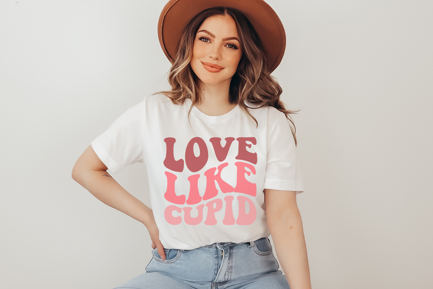 Valentine's Day Love Like Cupid Graphic Tee
