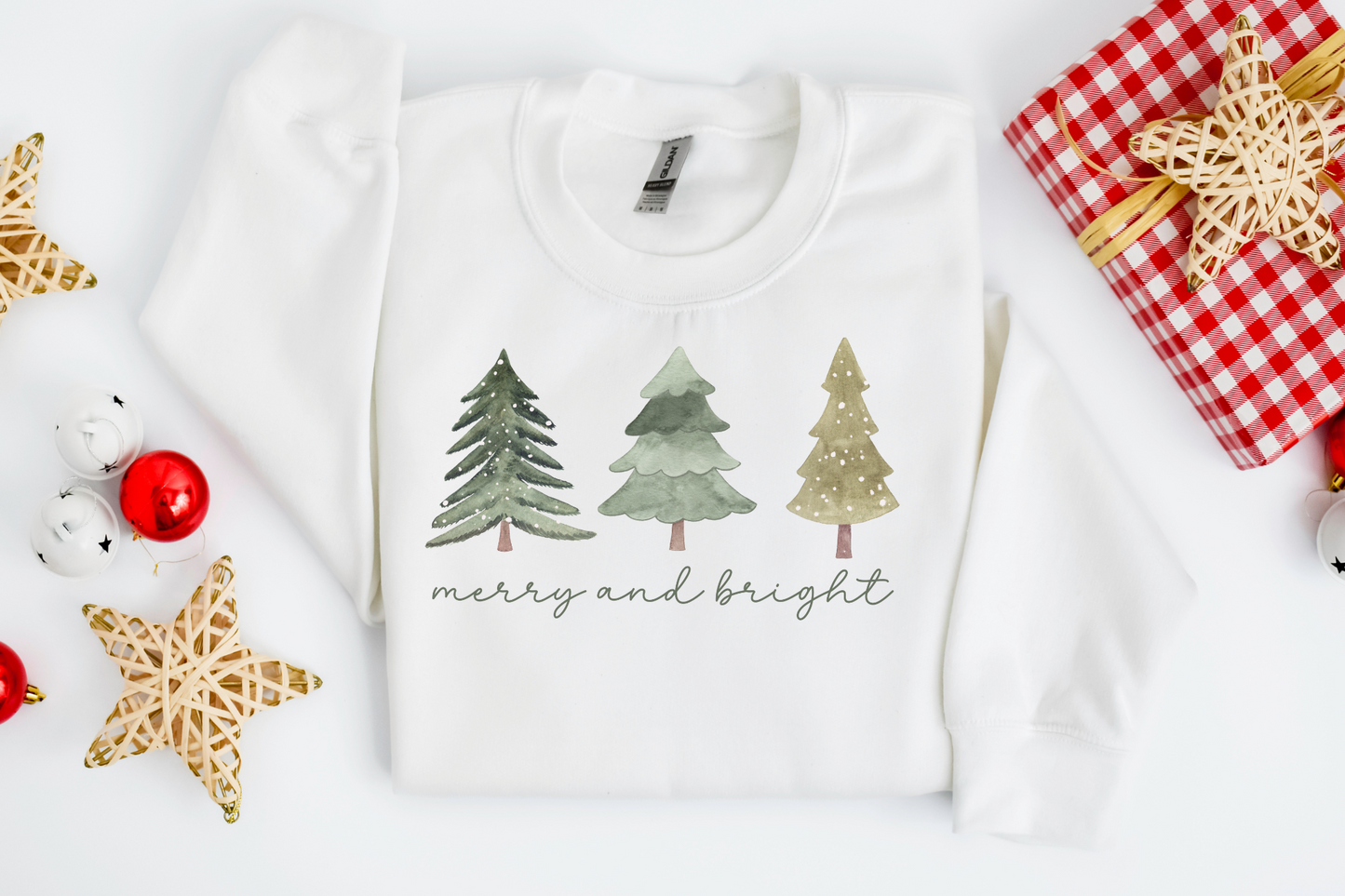 Christmas Merry and Bright Sweatshirt