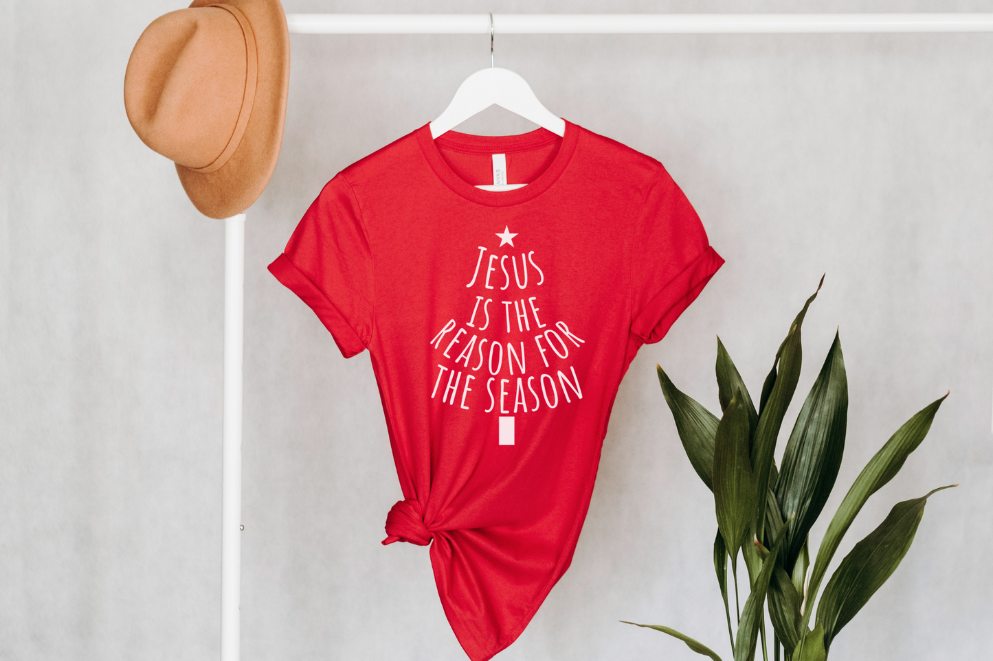 Christmas Christian Jesus is the Reason for the Season Graphic Tee