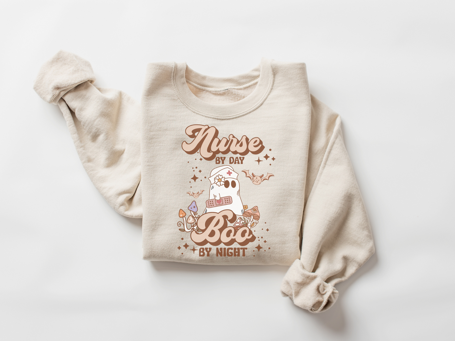 Halloween Nurse By Day Sweatshirt