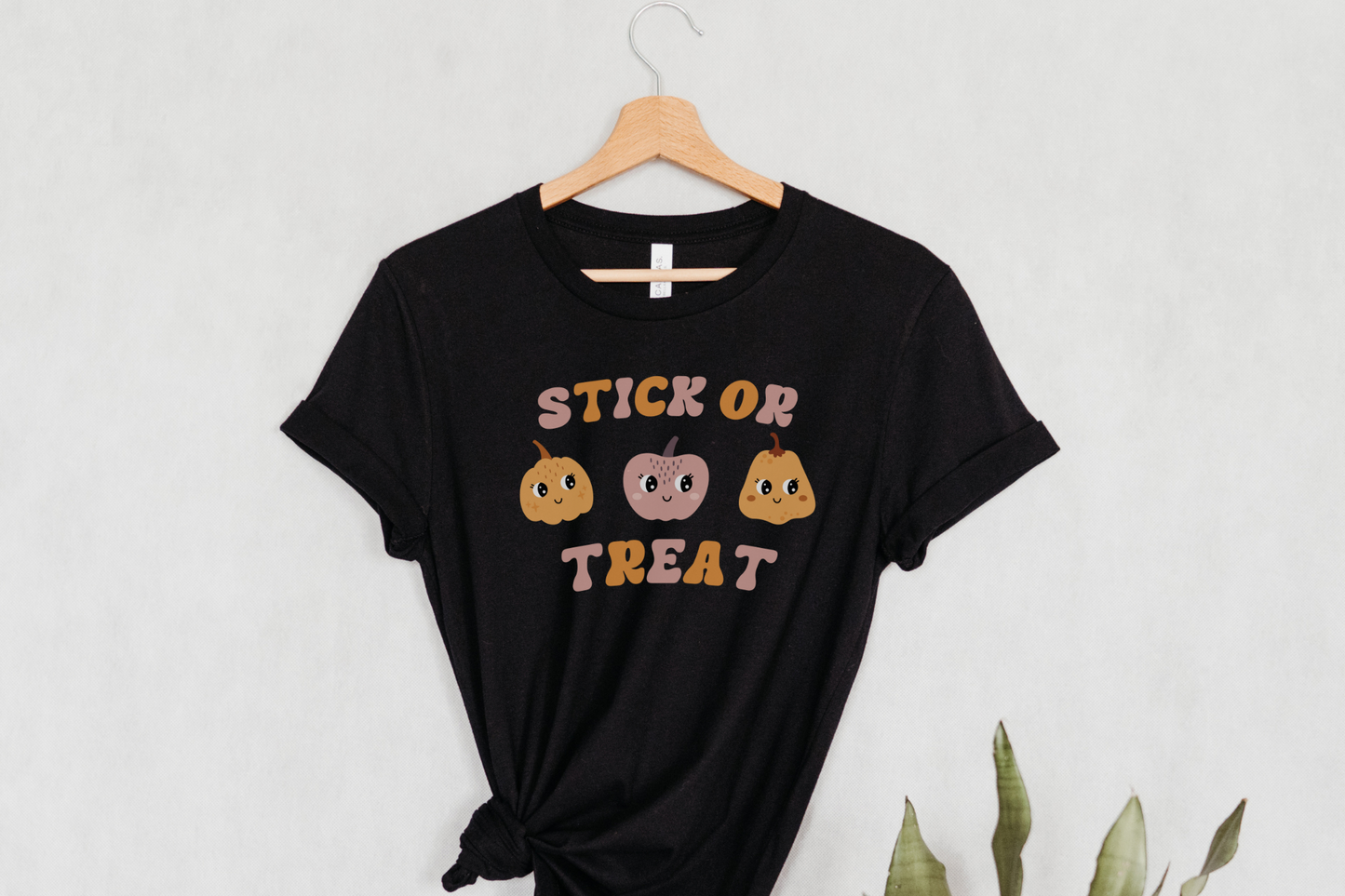 Halloween Stick or Treat Nurse Graphic Tee