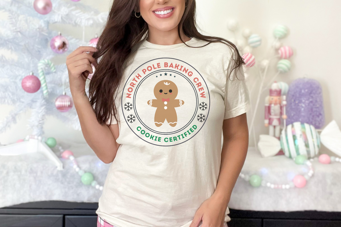Christmas North Pole Baking Crew Graphic Tee