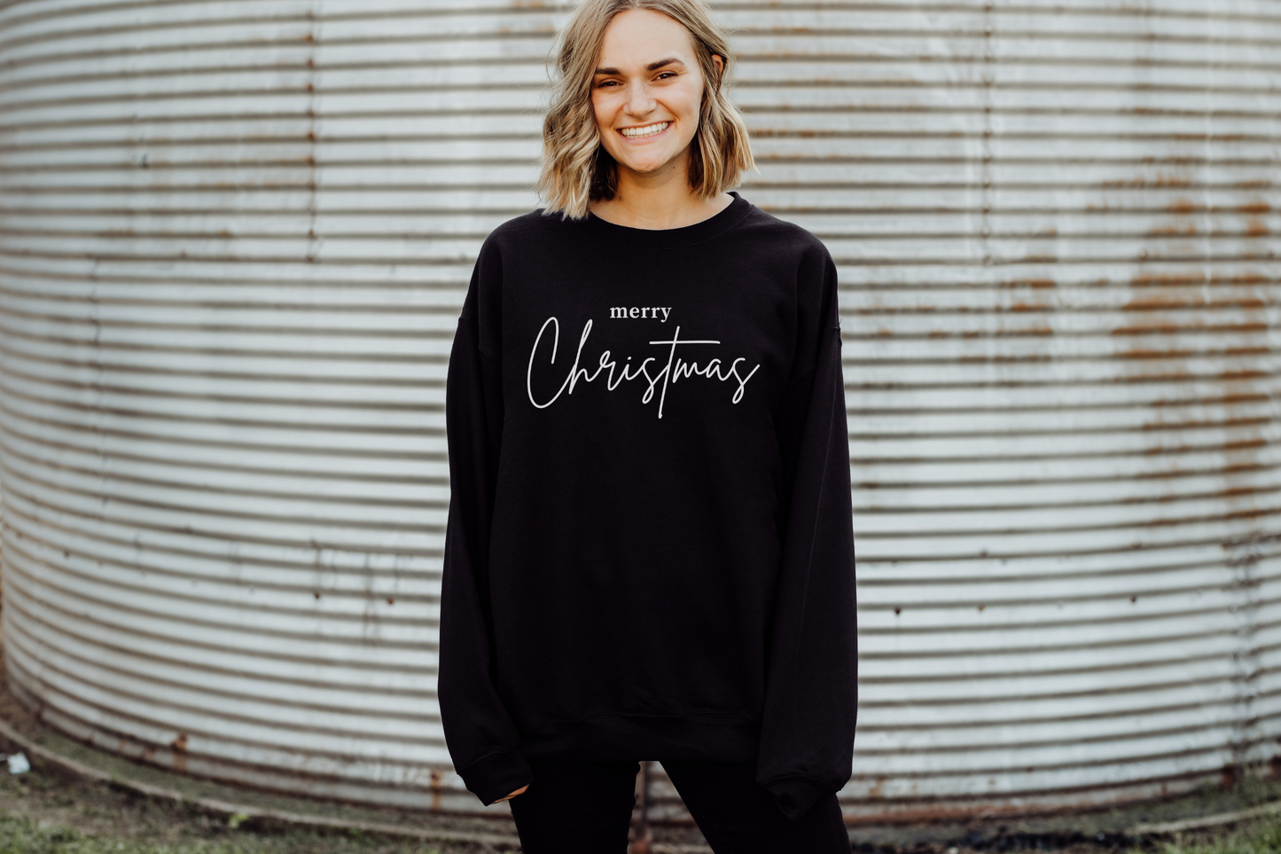Christian Merry Christmas Sweatshirt