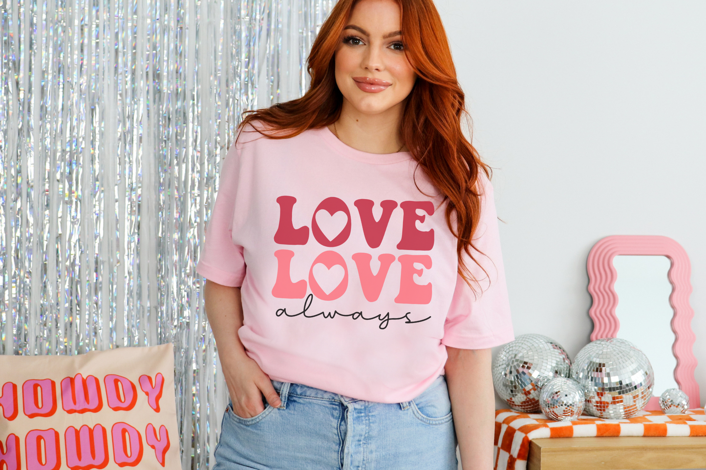 Valentine's Day Love Always Graphic Tee