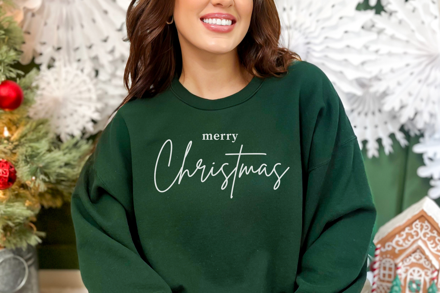 Christian Merry Christmas Sweatshirt