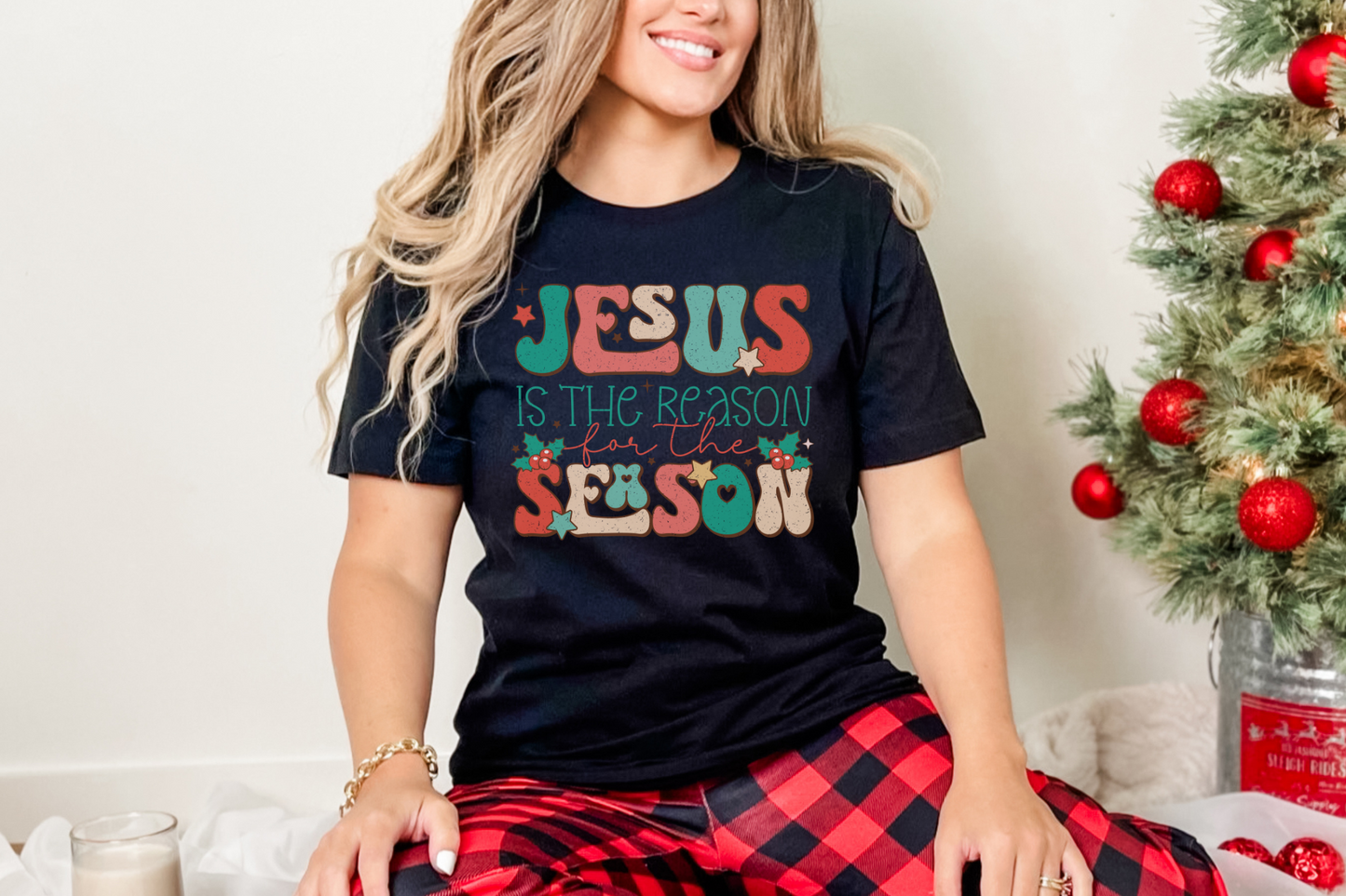 Christmas Reason for the Season Graphic Tee