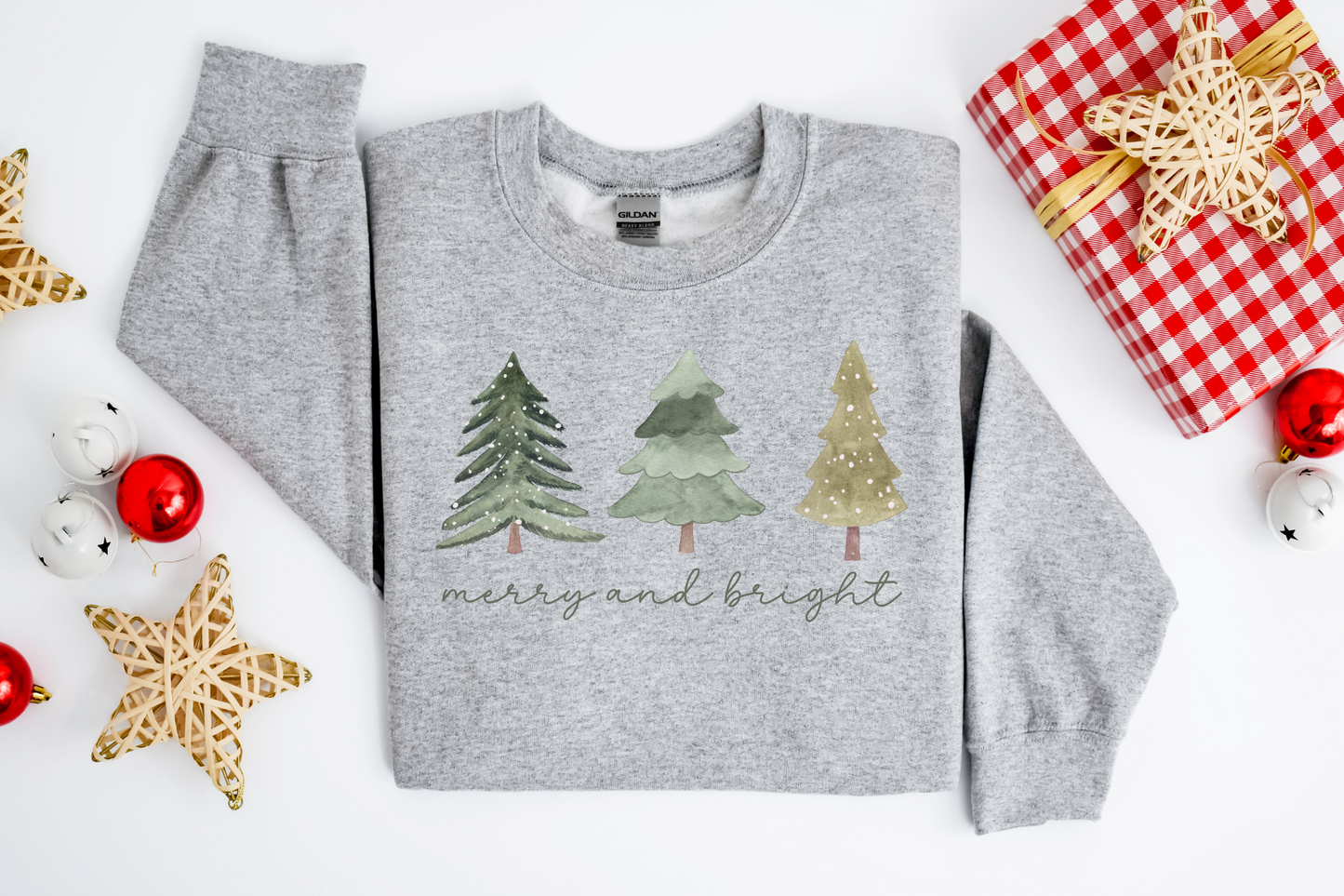 Christmas Merry and Bright Sweatshirt