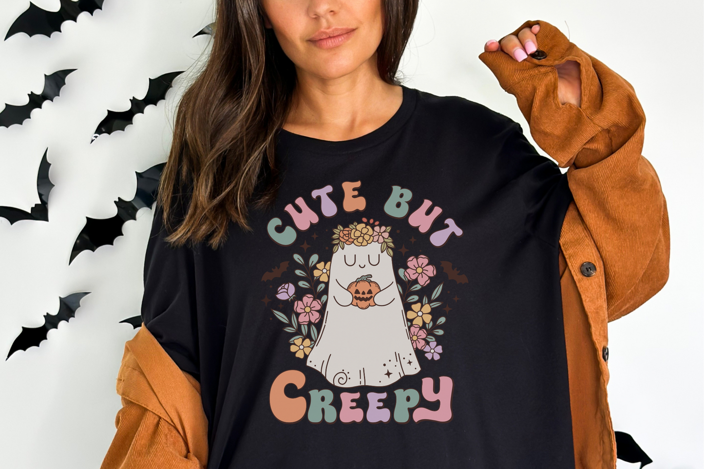 Halloween Cute but Creepy Graphic Tee