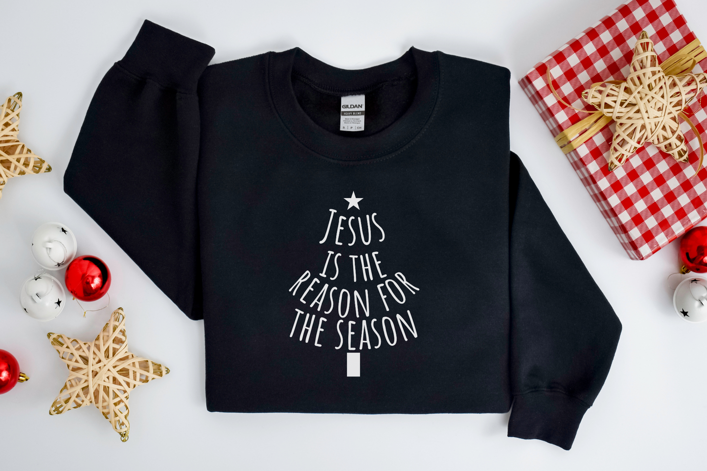 Christmas Christian Jesus is the Reason for the Season Sweatshirt