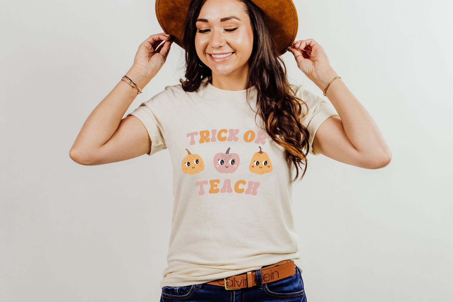 Halloween Trick or Teach Graphic Tee
