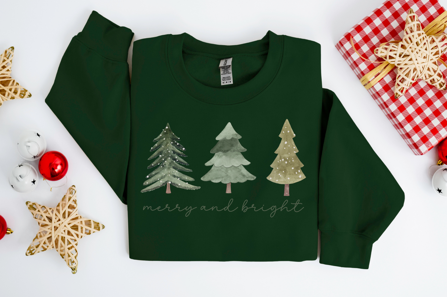 Christmas Merry and Bright Sweatshirt