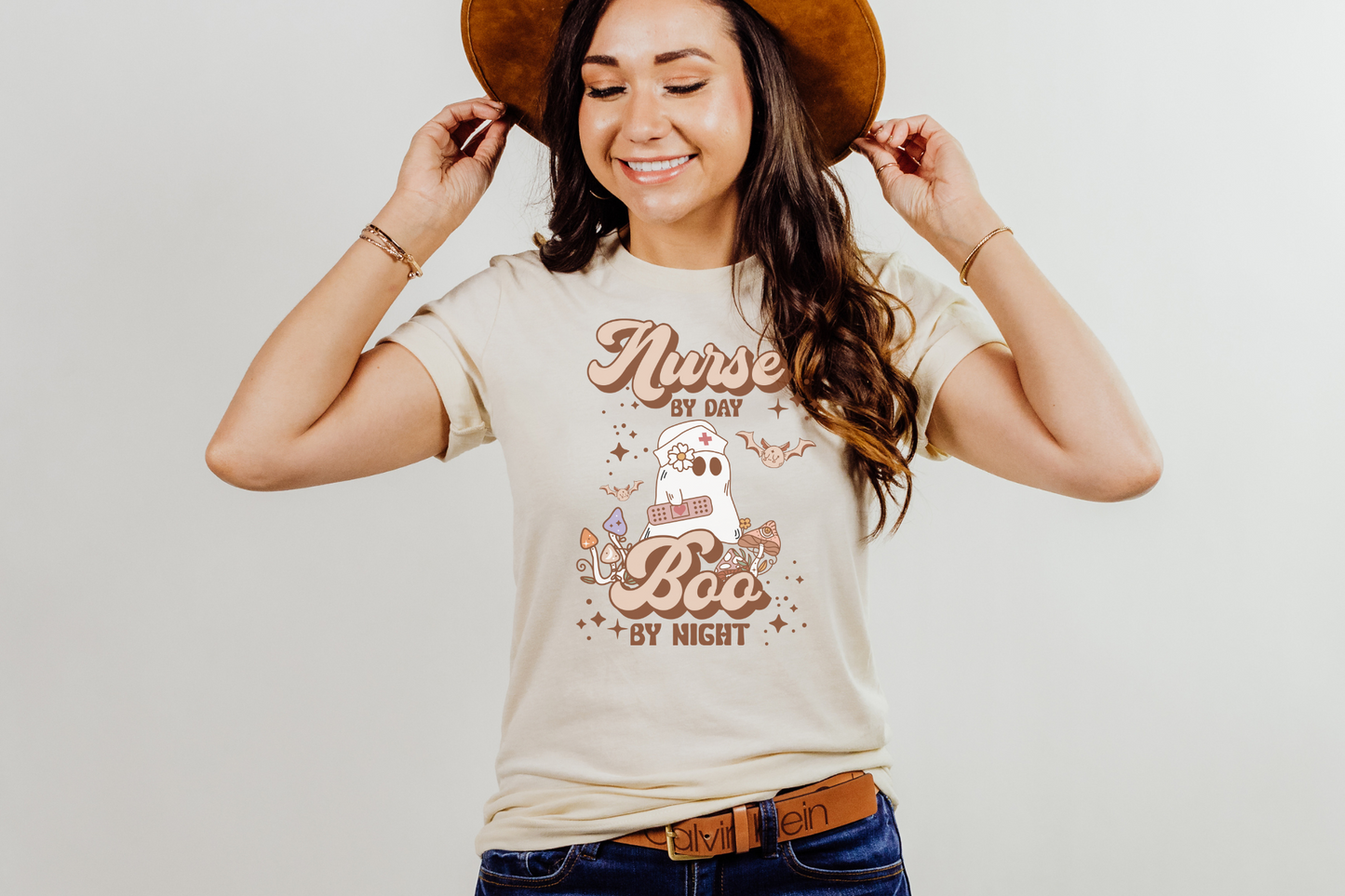 Halloween Nurse By Day Graphic Tee