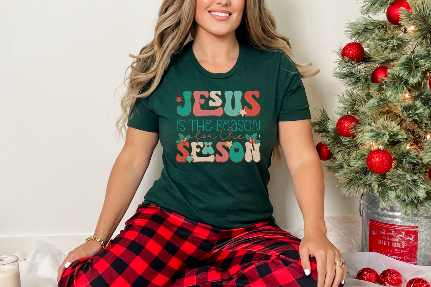 Christmas Reason for the Season Graphic Tee