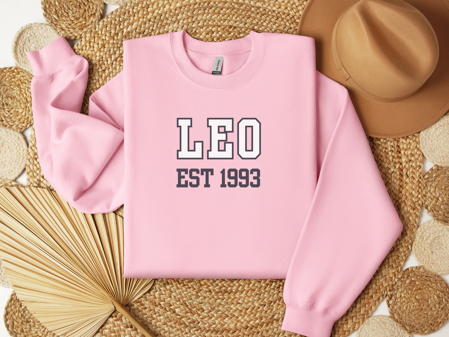 Personalized Leo Birth Year Sweatshirt