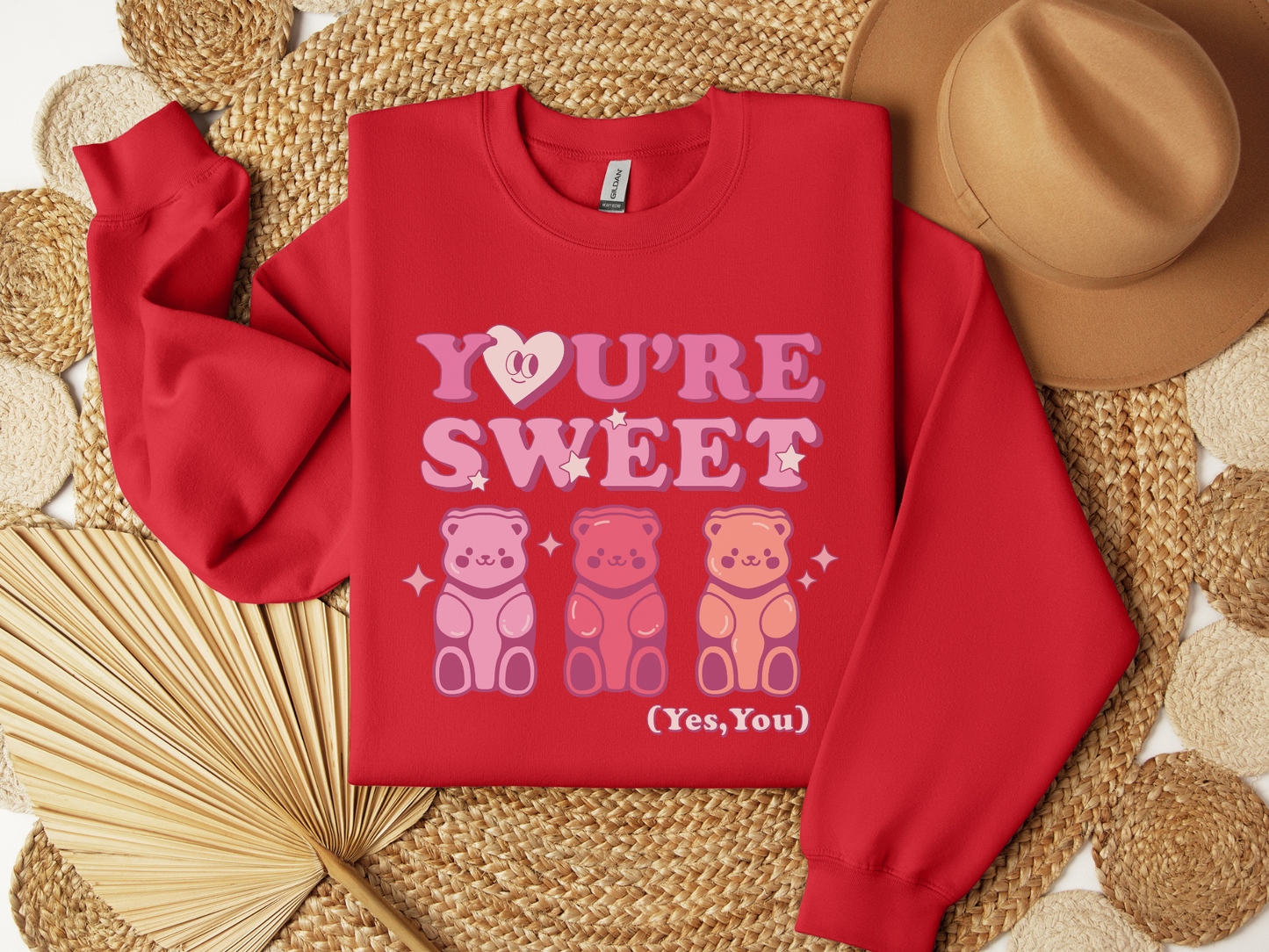 Valentine's Day You're Sweet Bears Sweatshirt