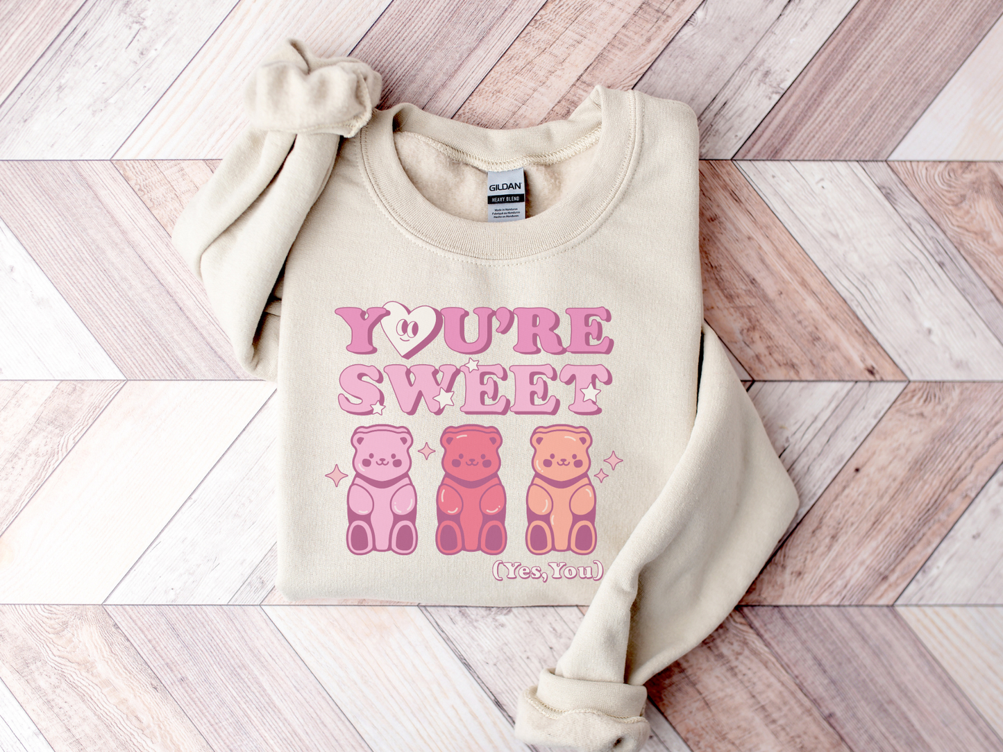 Valentine's Day You're Sweet Bears Sweatshirt
