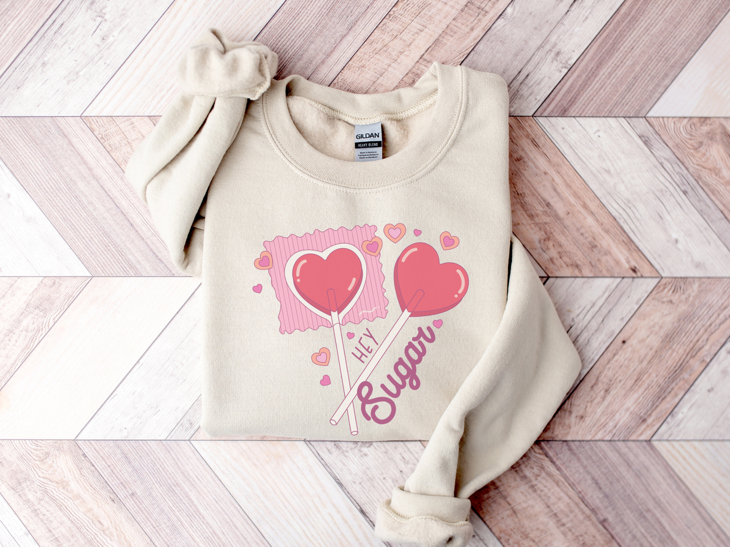 Valentine's Day Hey Sugar Sweatshirt