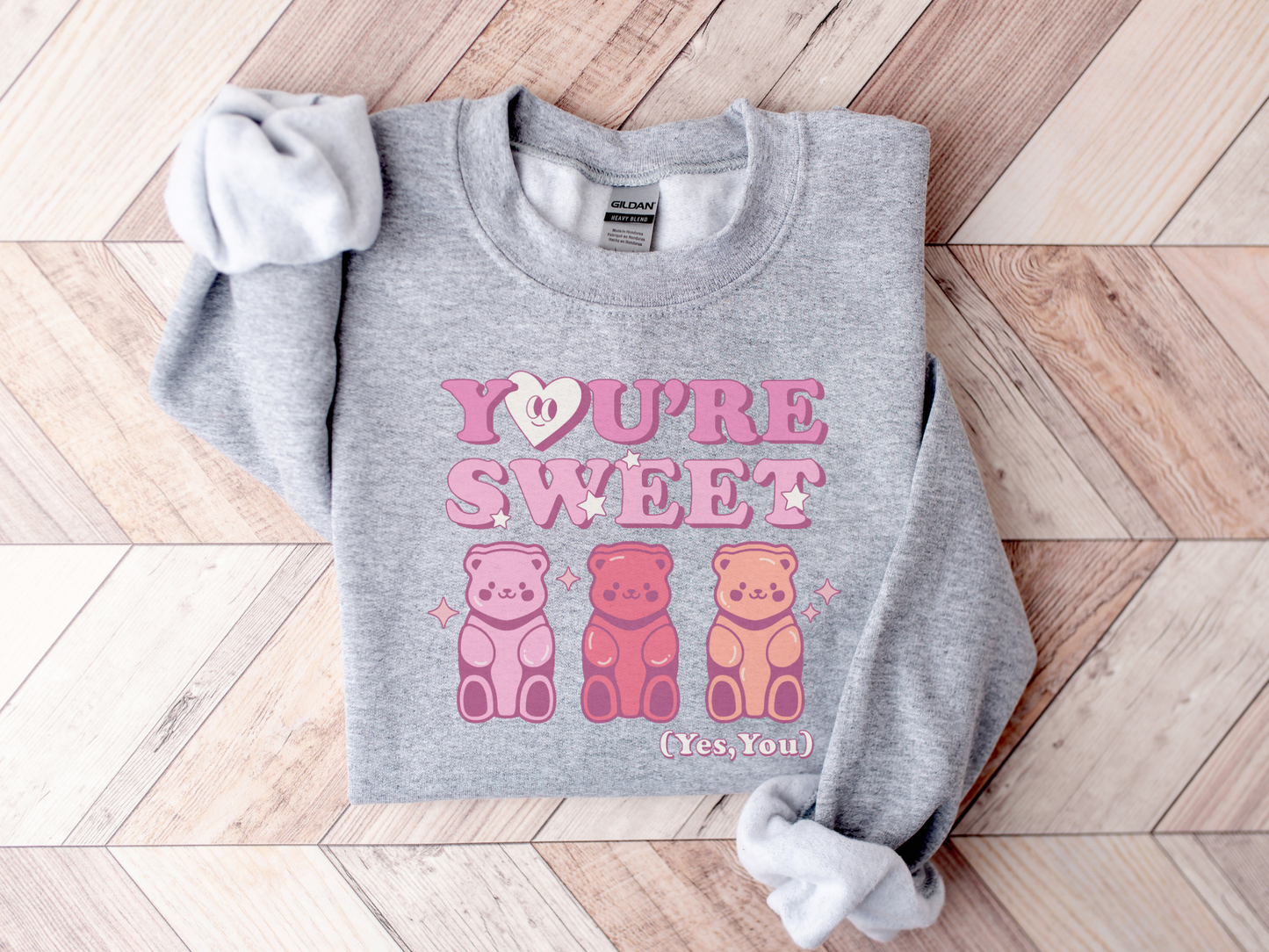 Valentine's Day You're Sweet Bears Sweatshirt