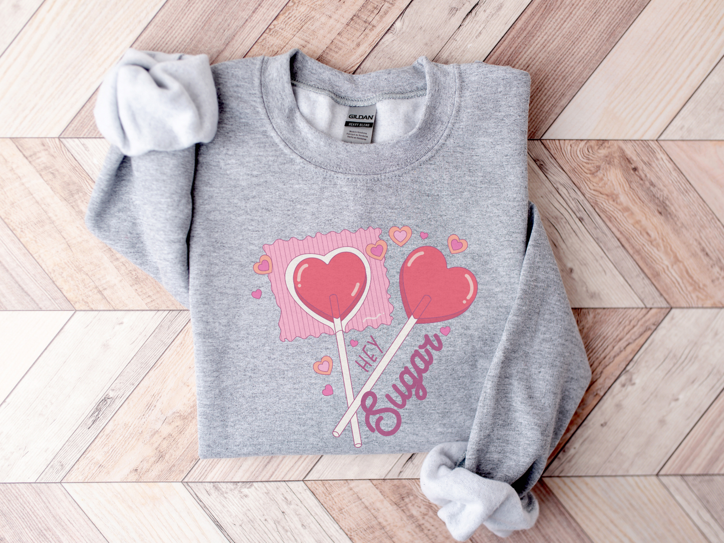 Valentine's Day Hey Sugar Sweatshirt
