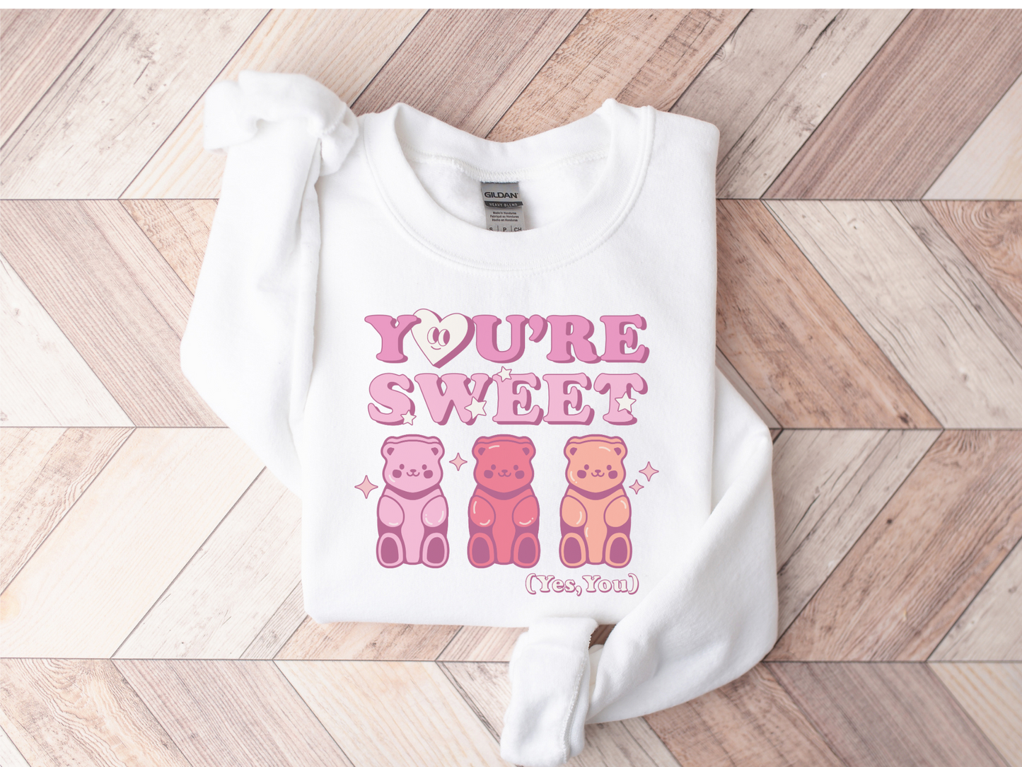 Valentine's Day You're Sweet Bears Sweatshirt