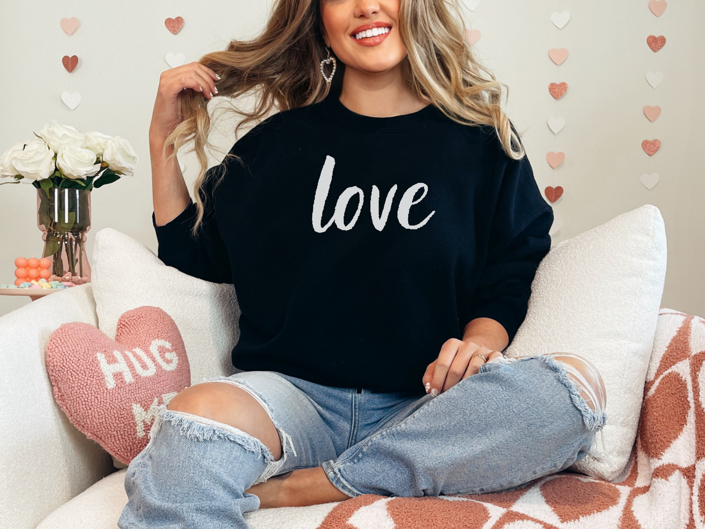 Valentine's Day Love Sweatshirt