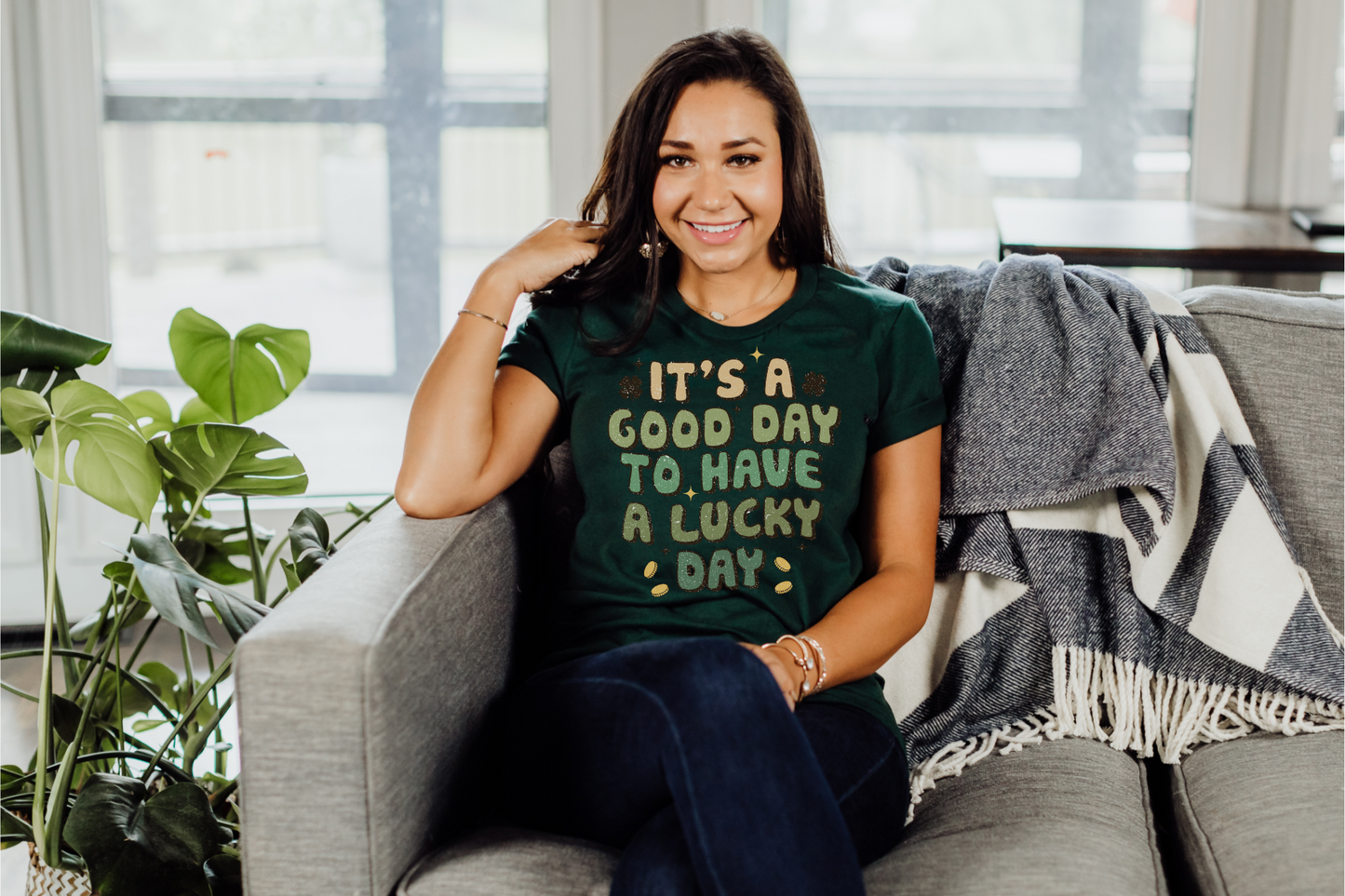 St Patrick's Day Good Day to Have a Lucky Day Graphic Tee