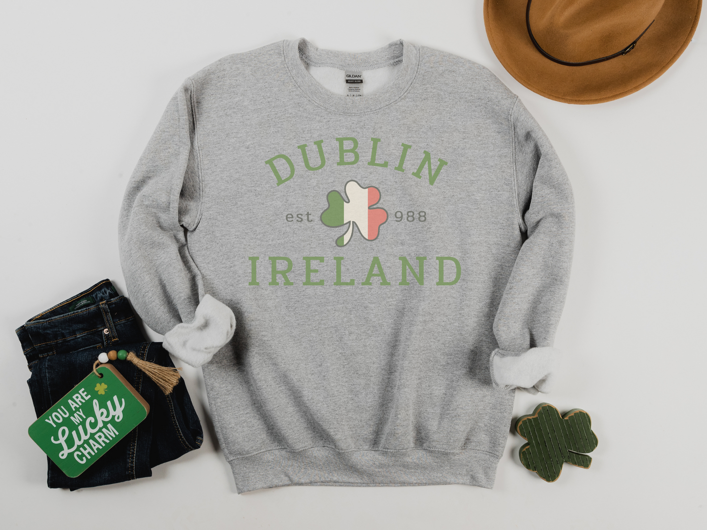 St Patrick's Day Dublin Sweatshirt