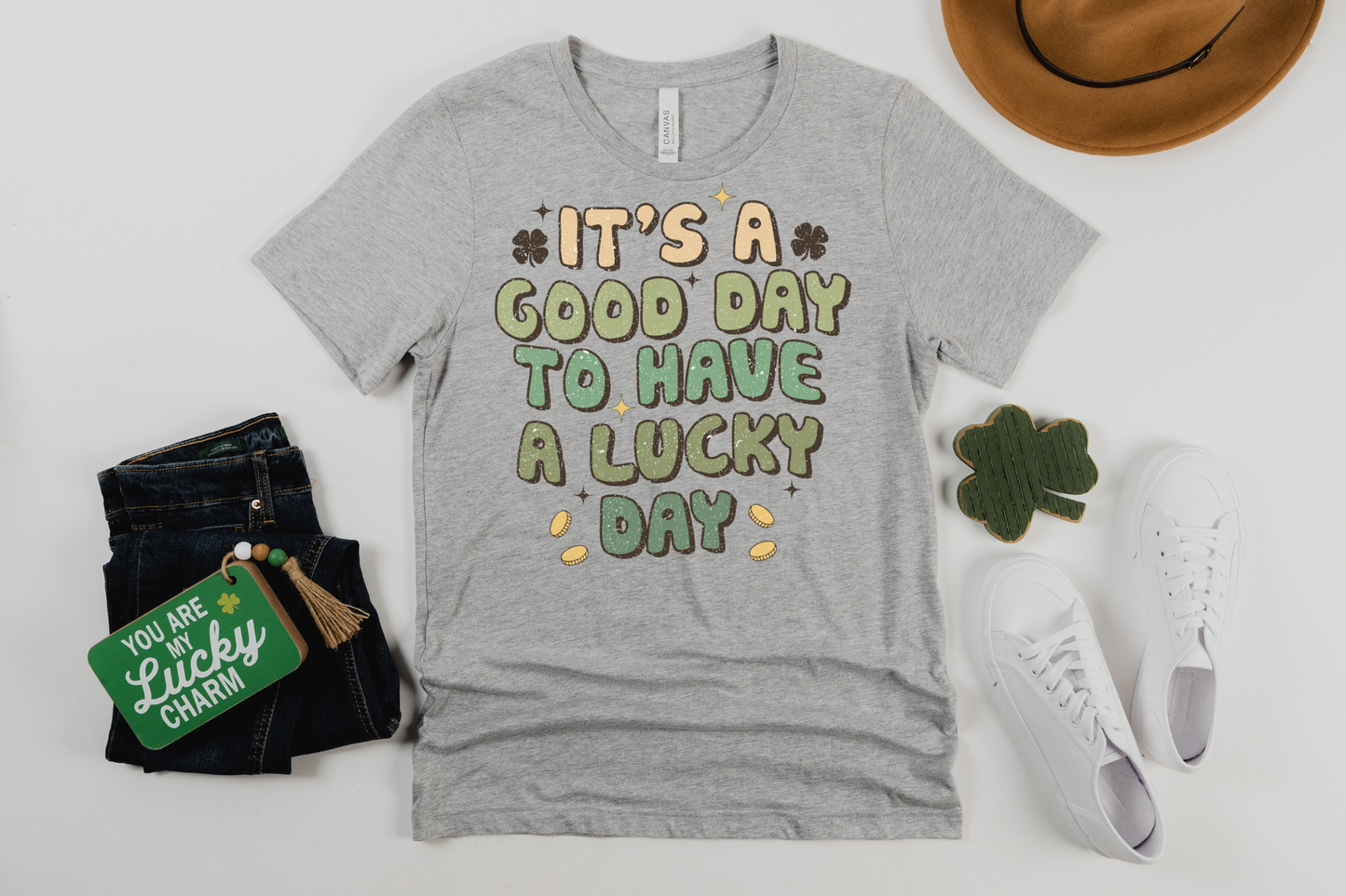 St Patrick's Day Good Day to Have a Lucky Day Graphic Tee