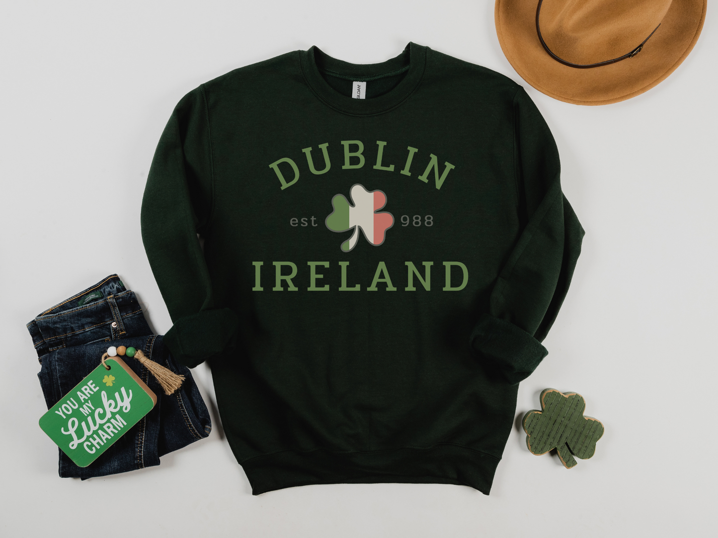 St Patrick's Day Dublin Sweatshirt