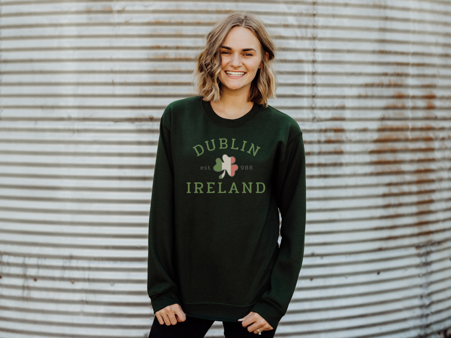 St Patrick's Day Dublin Sweatshirt