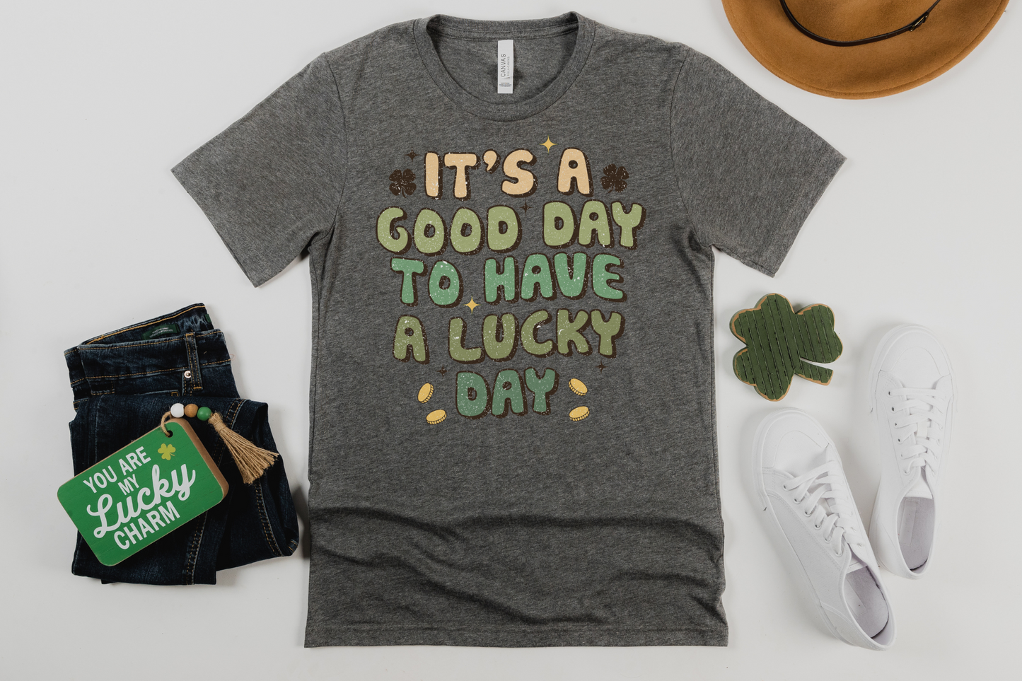 St Patrick's Day Good Day to Have a Lucky Day Graphic Tee