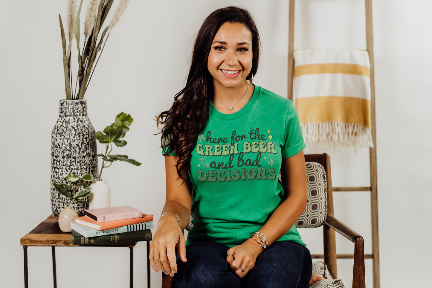 St Patrick's Day Beer and Bad Decisions Graphic Tee