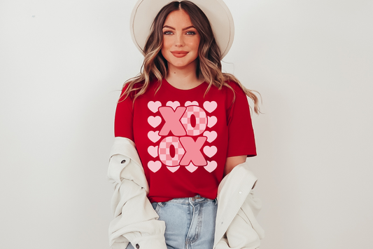 Valentine's Day XO Heart Graphic Tee