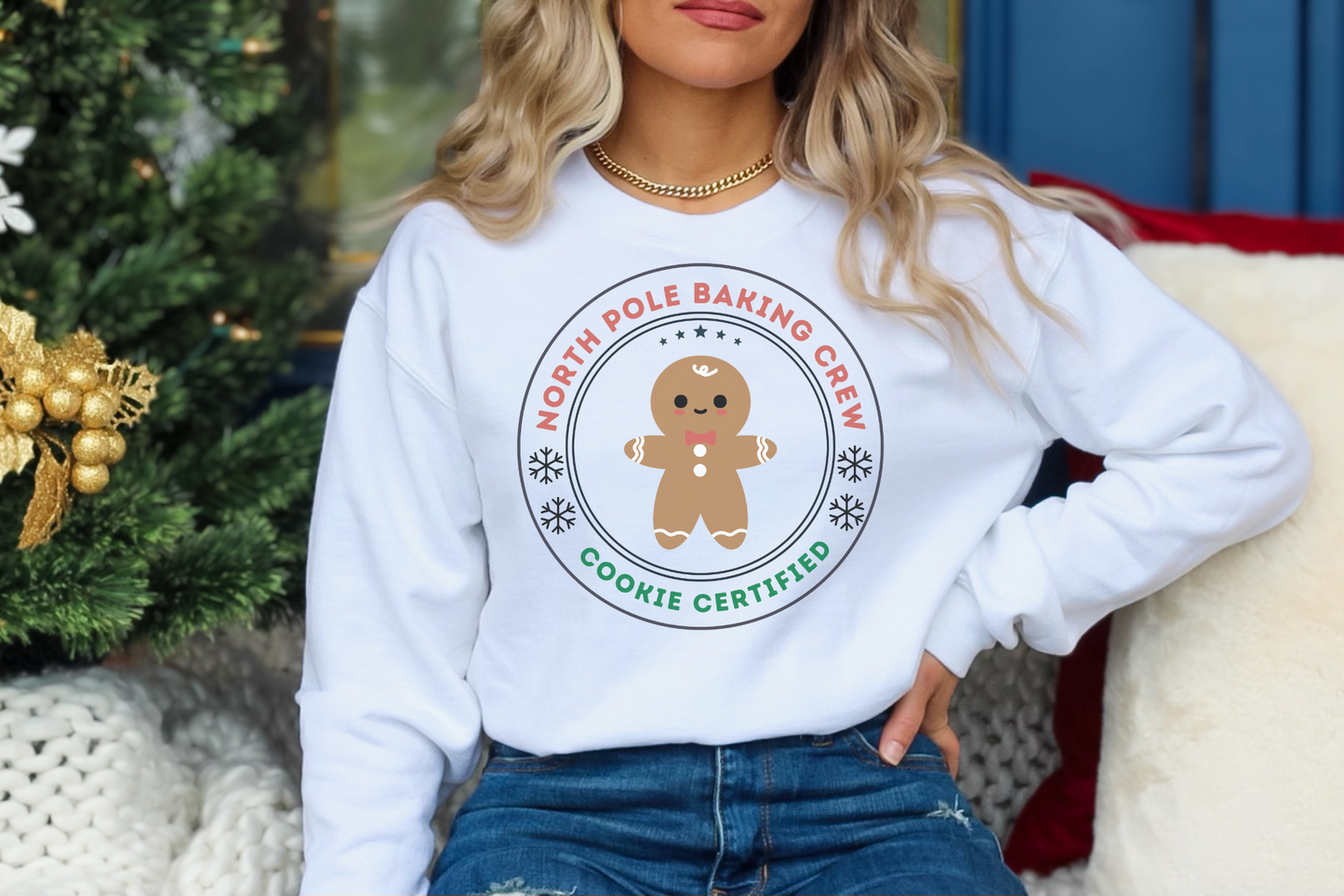 Christmas North Pole Baking Crew Sweatshirt