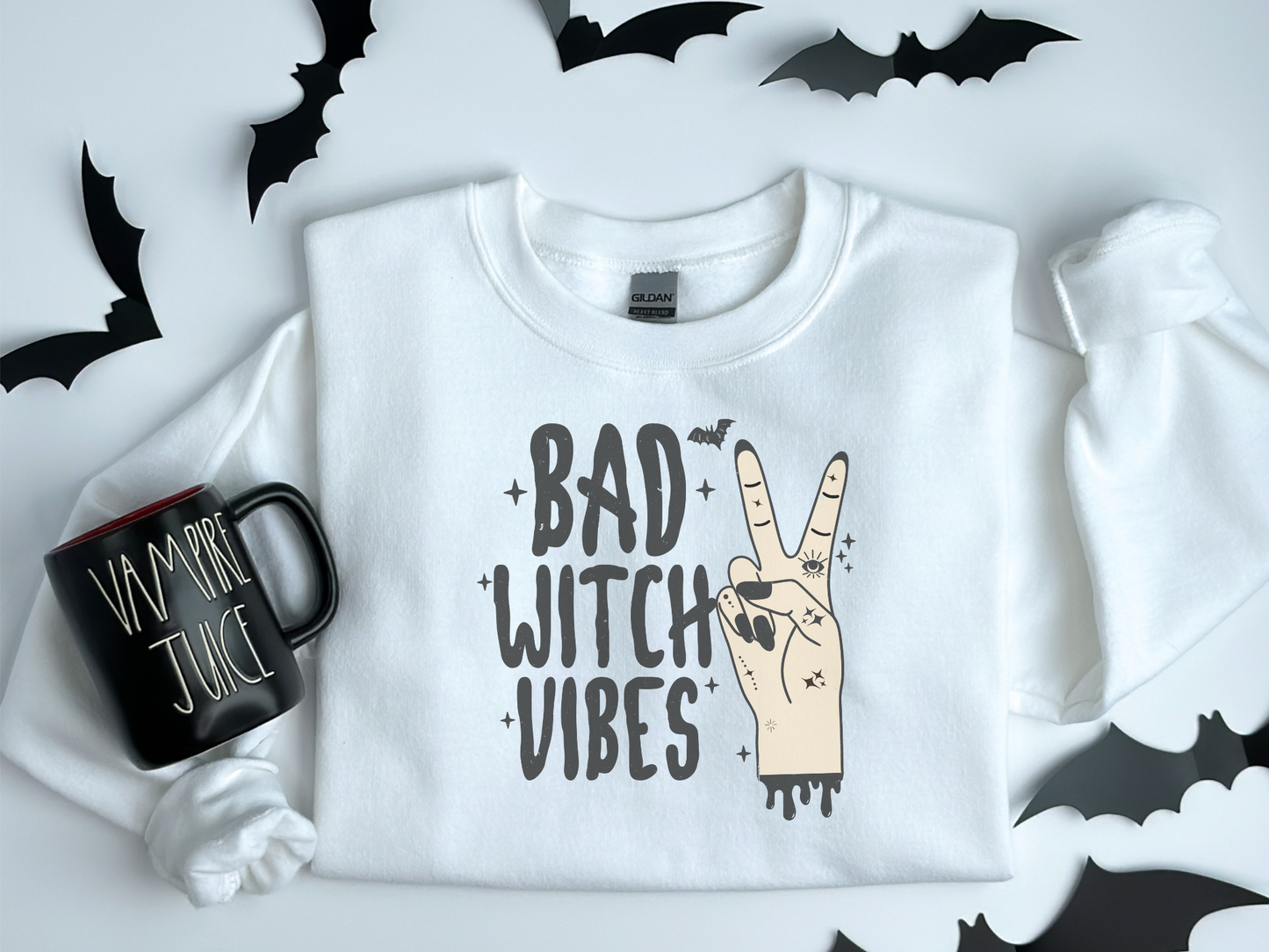 Halloween Bad Witch Vibes Sweatshirt