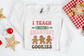 Christmas Teach the Smartest Cookies Sweatshirt