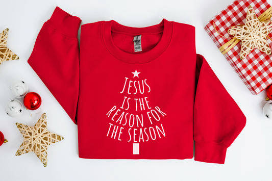 Christmas Christian Jesus is the Reason for the Season Sweatshirt