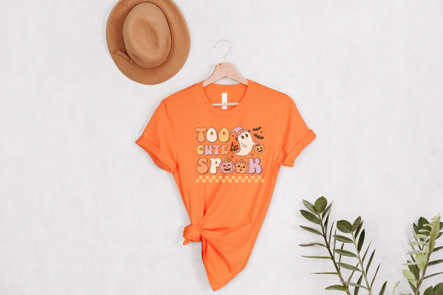 Halloween Too Cute to Spook Graphic Tee