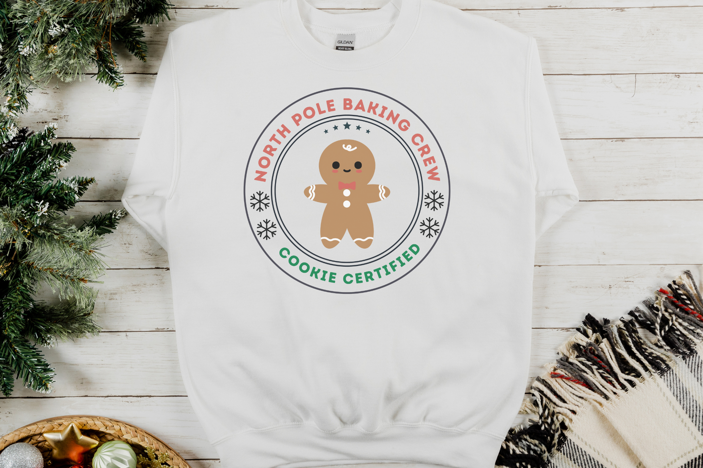 Christmas North Pole Baking Crew Sweatshirt