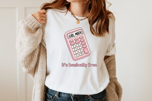 Girl Math Graphic Tee