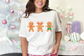 Christmas Cute Gingerbread Men Graphic Tee