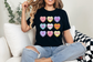 Valentine's Day Nurse Candy Hearts Graphic Tee